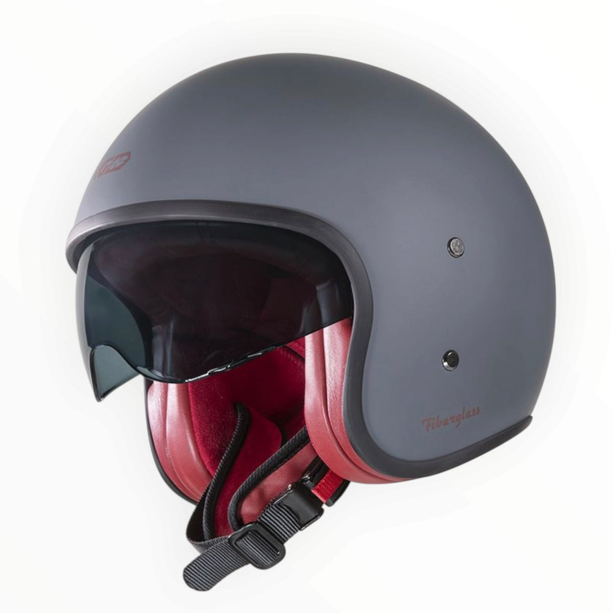 GARIBALDI（ガリバルディ）G03X ジェットヘルメット【Matt Grey】装飾品
