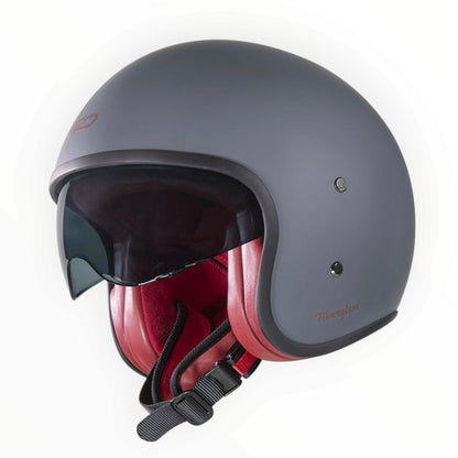 GARIBALDI（ガリバルディ）G03X ジェットヘルメット【Matt Grey】装飾品