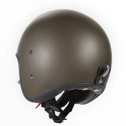 GARIBALDI（ガリバルディ）G03X ジェットヘルメット【Matt Coffee】装飾品