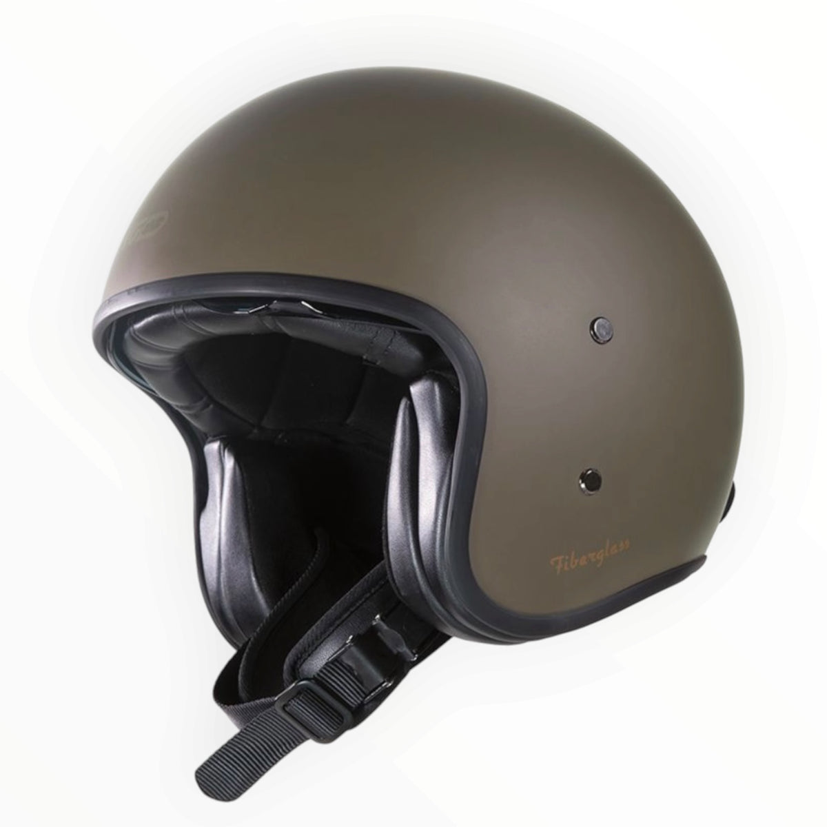 GARIBALDI（ガリバルディ）G03X ジェットヘルメット【Matt Coffee】装飾品