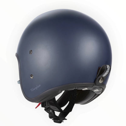 GARIBALDI（ガリバルディ）G03X ジェットヘルメット【Matt Dirty Blue】装飾品