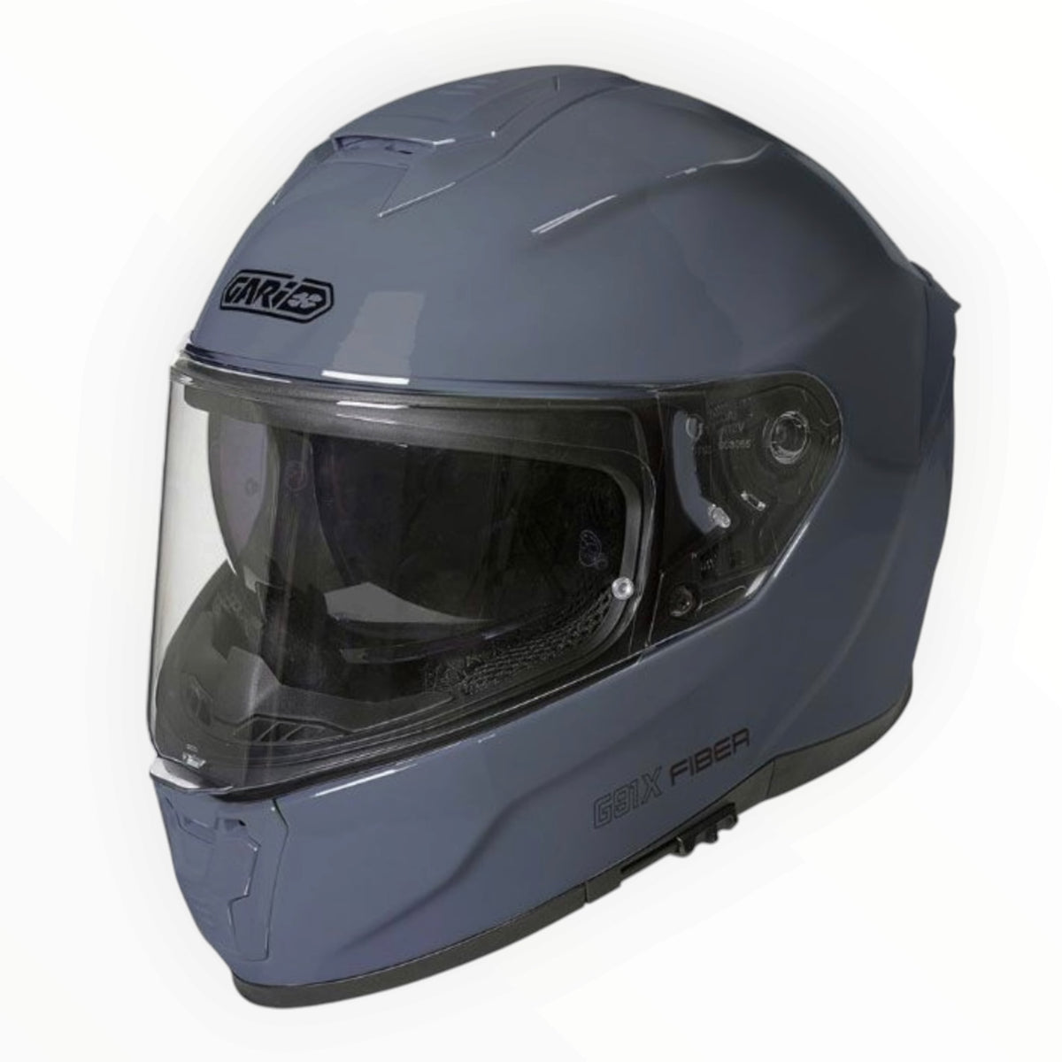 GARIBALDI（ガリバルディ）G91X Fiber Pinlock フルフェイスヘルメット【Grey】装飾品