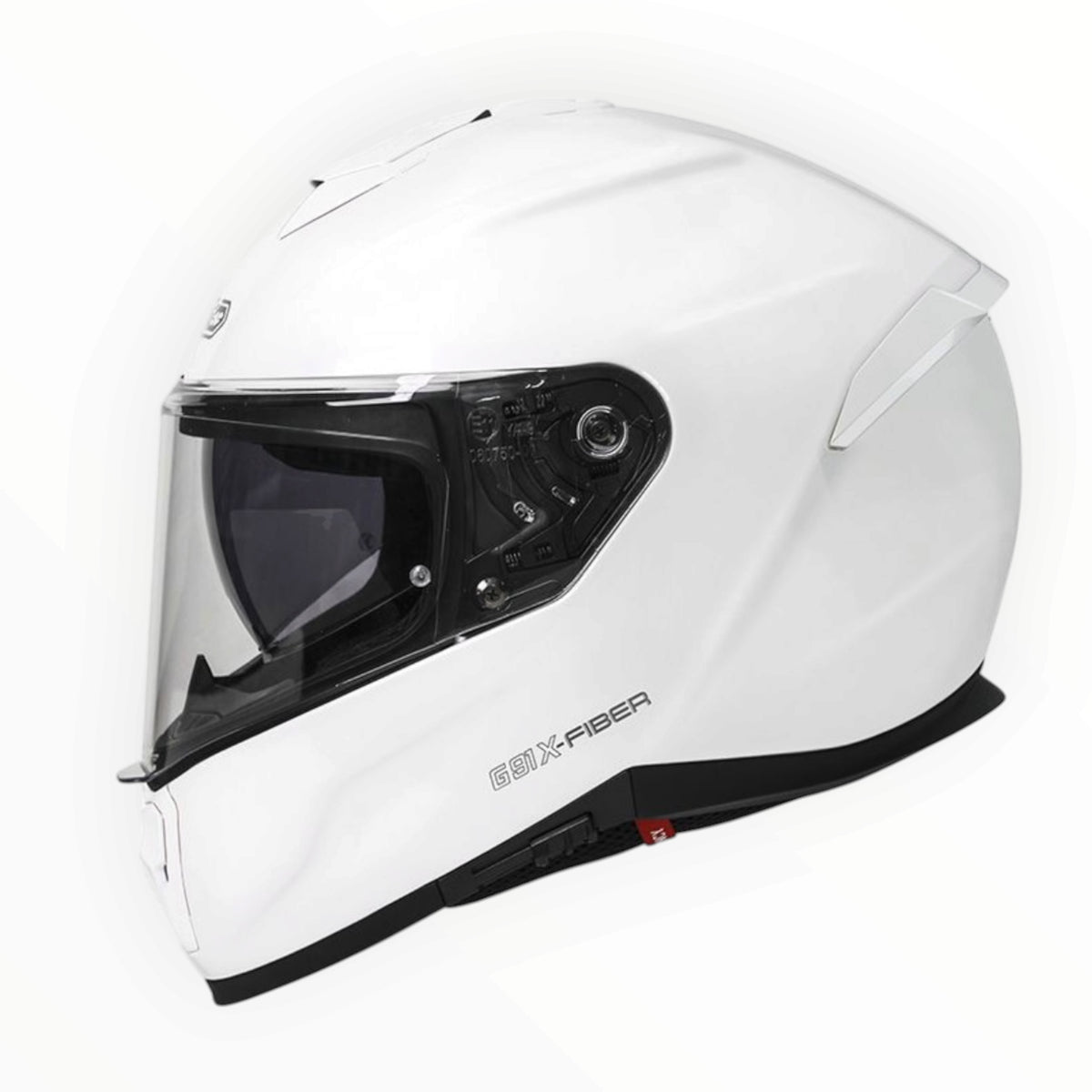 GARIBALDI（ガリバルディ）G91X Fiber Pinlock フルフェイスヘルメット【White】装飾品