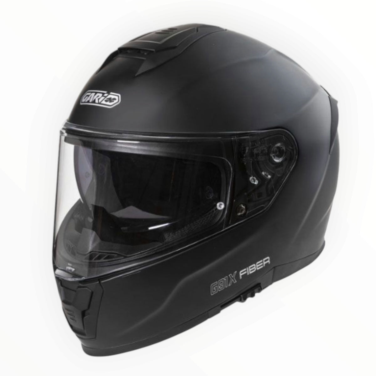 GARIBALDI（ガリバルディ）G91X Fiber Pinlock フルフェイスヘルメット【Matt Black】装飾品