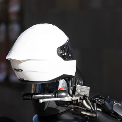 GARIBALDI（ガリバルディ）G91X Fiber Pinlock Sport  フルフェイスヘルメット【Pearl White】装飾品