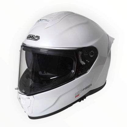 GARIBALDI（ガリバルディ）G91X Fiber Pinlock Sport  フルフェイスヘルメット【Pearl White】装飾品