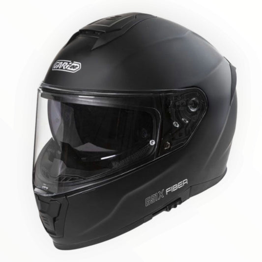 GARIBALDI（ガリバルディ）G91X Fiber Click Pinlock  フルフェイスヘルメット【Matt Black】装飾品
