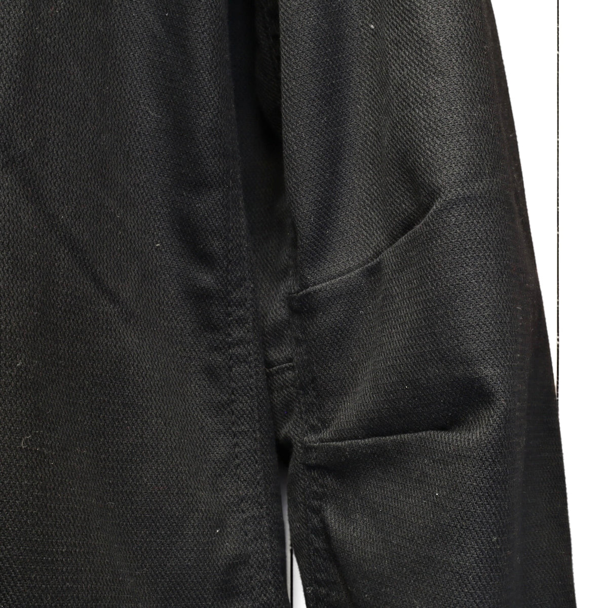 Roeg ローグ ワックコットンシャツジャケット "Chris wax Overshirt" 【ブラック】