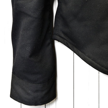 Roeg ローグ ワックコットンシャツジャケット "Chris wax Overshirt" 【ブラック】