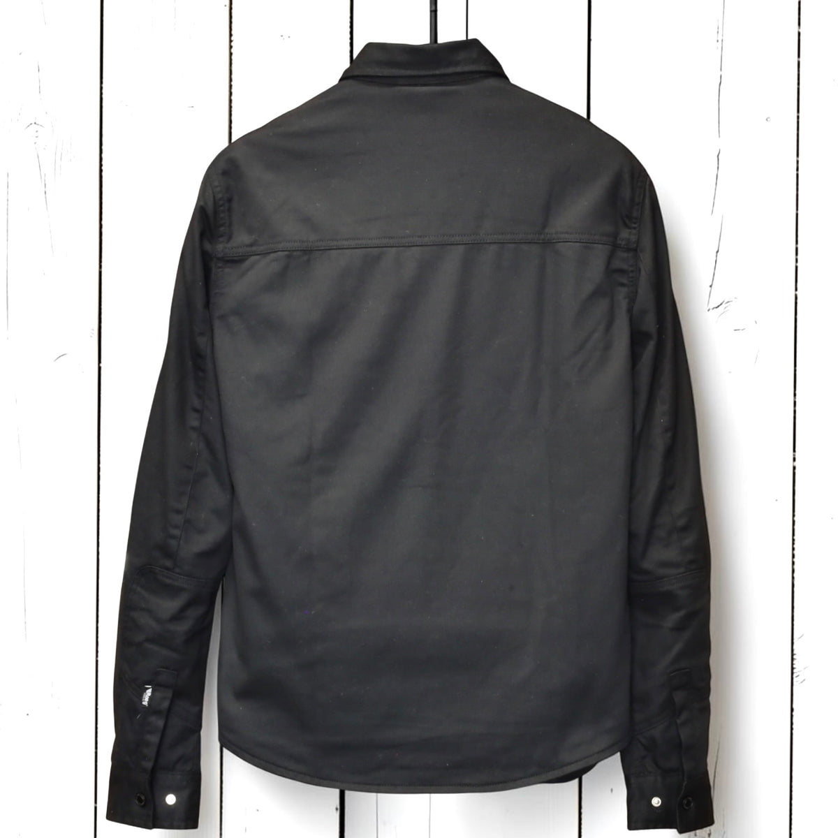 Roeg ローグ ワックコットンシャツジャケット "Chris wax Overshirt" 【ブラック】