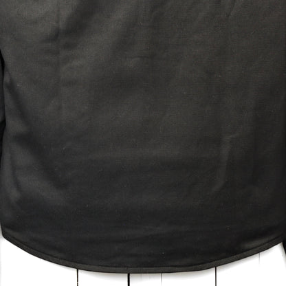 Roeg ローグ ワックコットンシャツジャケット "Chris wax Overshirt" 【ブラック】