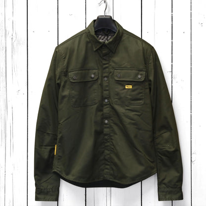 Roeg ローグ ワックコットンシャツジャケット "Chris wax Overshirt" 【アーミーグリーン】