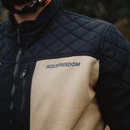 HOLYFREEDOM ホーリーフリーダム メッシュジャケット ”RETE GOLD JACKET”　【ブラック/ゴールド】