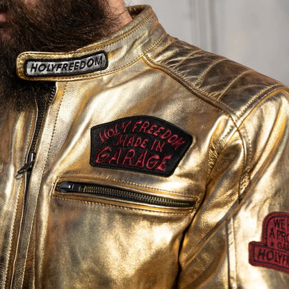 HOLYFREEDOM ホーリーフリーダム レザージャケット ”ZERO LINGOTTO JACKET”　【ゴールド】