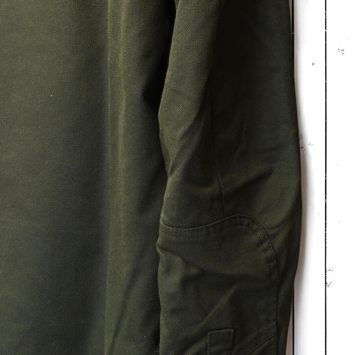 Roeg ローグ ワックコットンシャツジャケット "Chris wax Overshirt" 【アーミーグリーン】