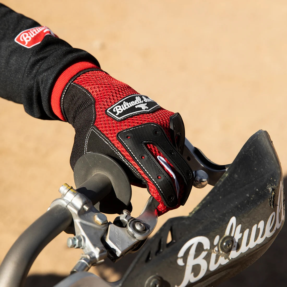 Biltwell ビルトウェル メッシュグローブ "Anza Gloves" 【レッド】