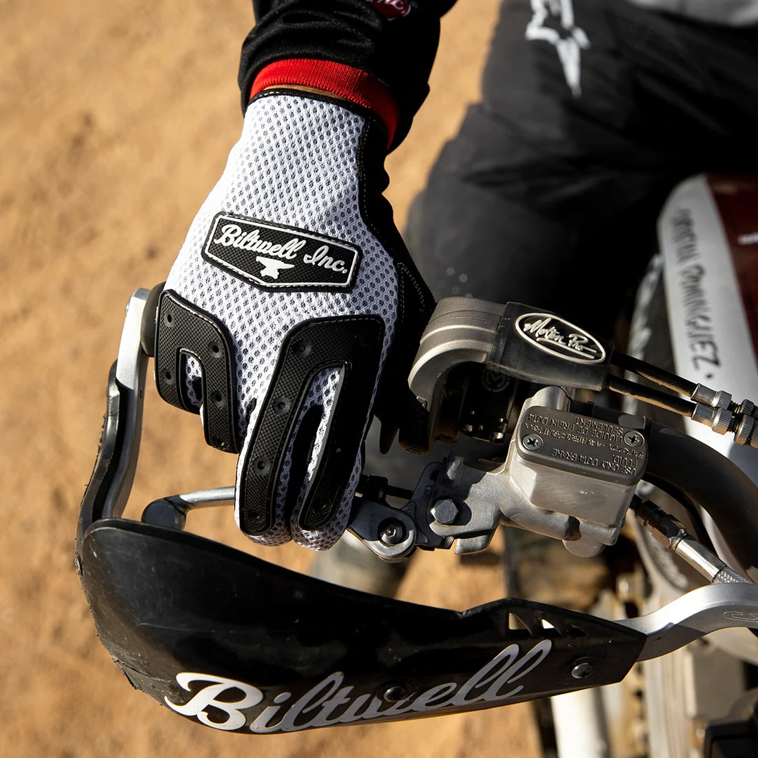 Biltwell ビルトウェル メッシュグローブ "Anza Gloves" 【ホワイト】