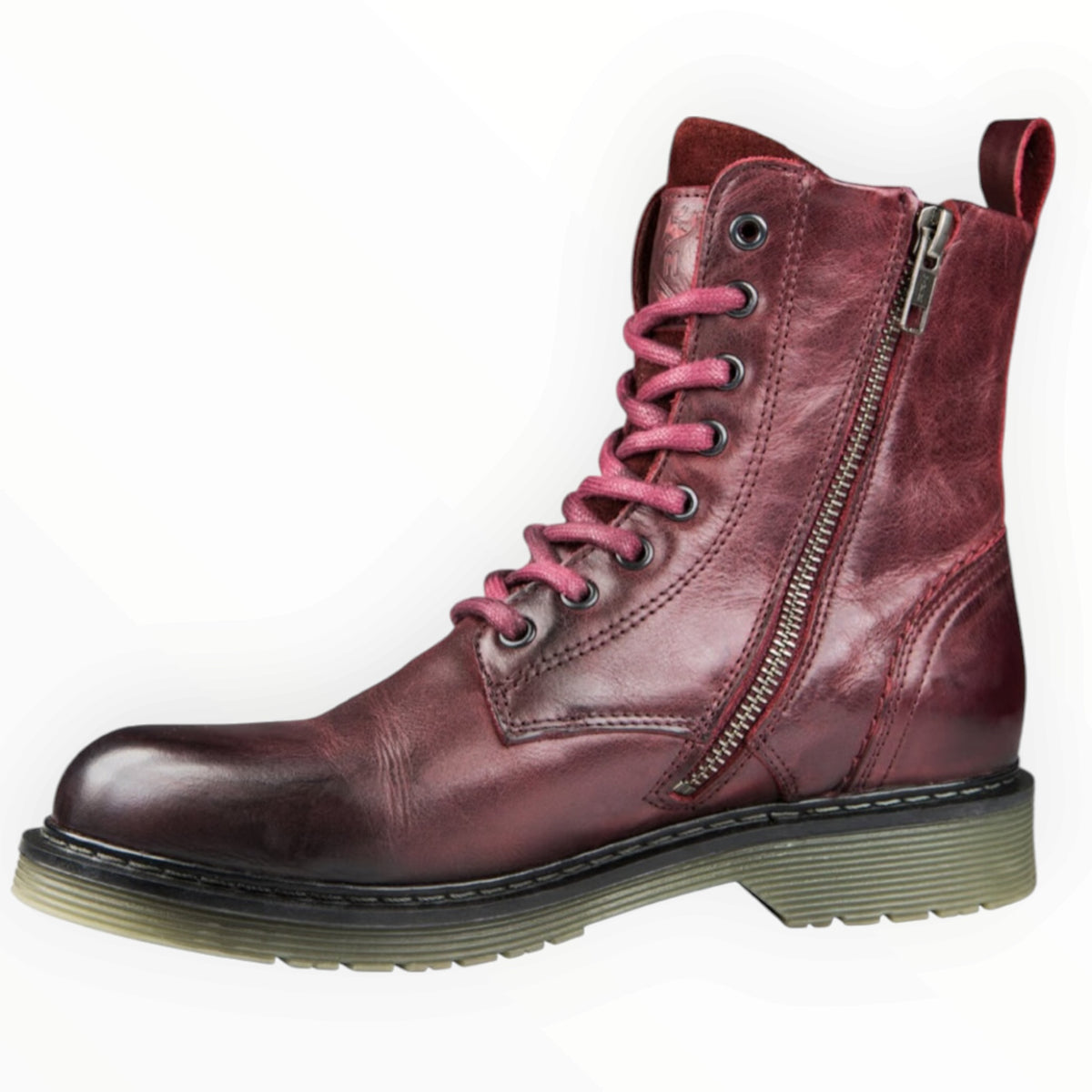 John Doe レディース ライディングブーツ Sixty female boot 【ボルドー】
