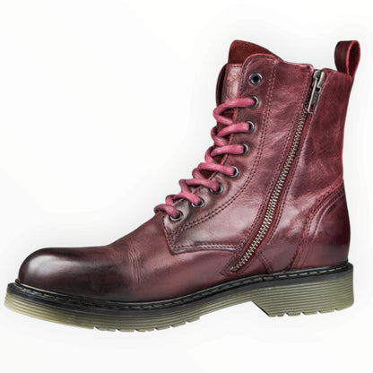 John Doe レディース ライディングブーツ Sixty female boot 【ボルドー】