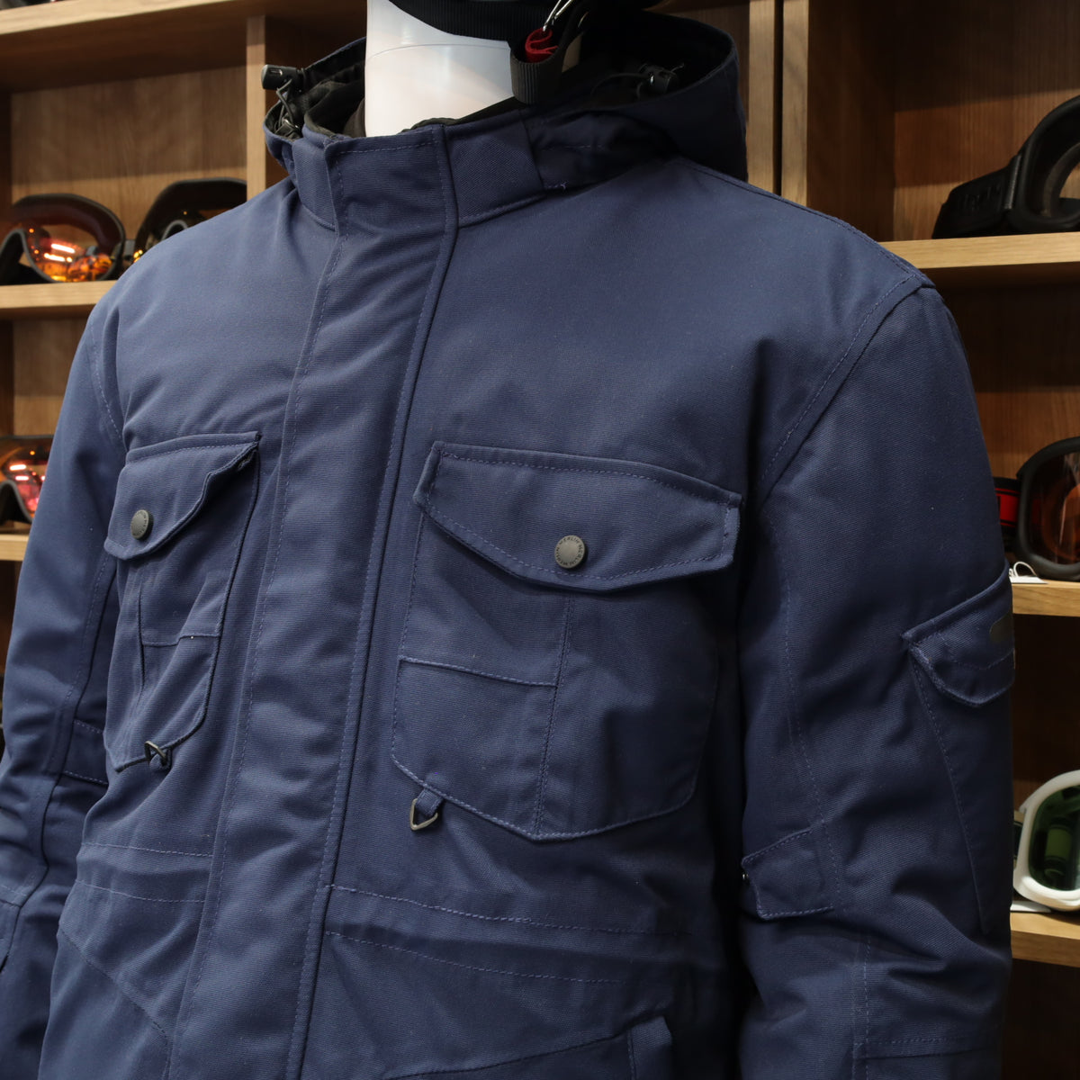 MERLIN マーリン 防寒最強 ナイロンウインタージャケット "Jagger Urban Utility D30 Jacket" 【ネイビー】