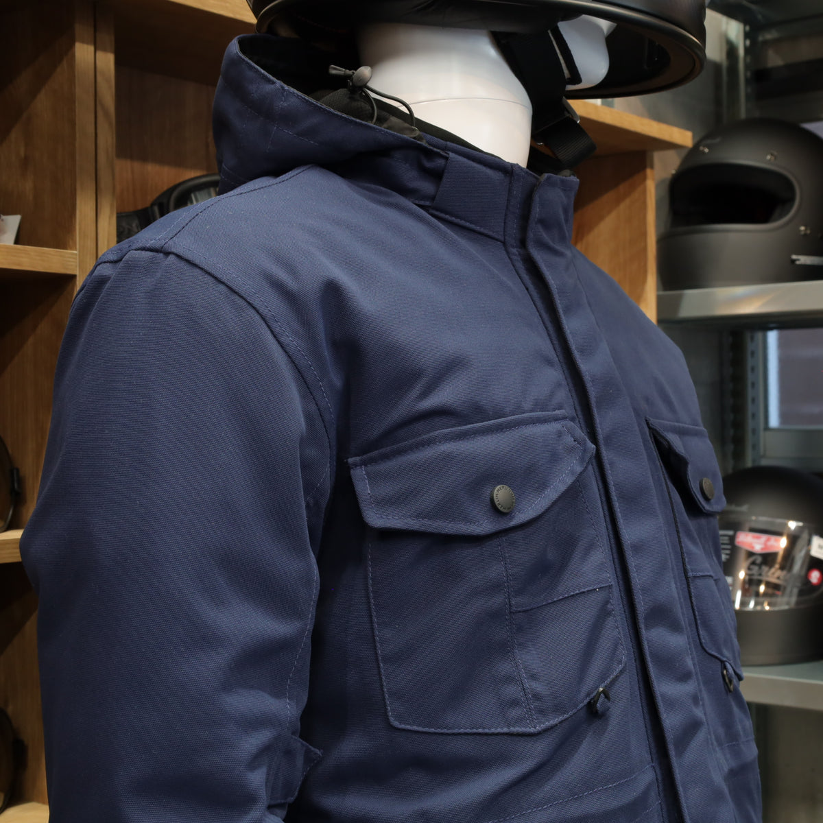 MERLIN マーリン 防寒最強 ナイロンウインタージャケット "Jagger Urban Utility D30 Jacket" 【ネイビー】