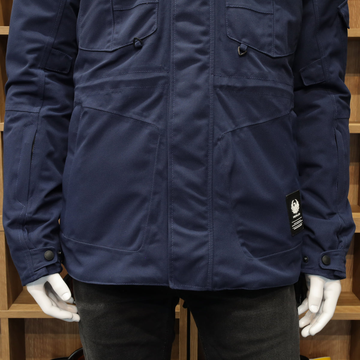 MERLIN マーリン 防寒最強 ナイロンウインタージャケット "Jagger Urban Utility D30 Jacket" 【ネイビー】