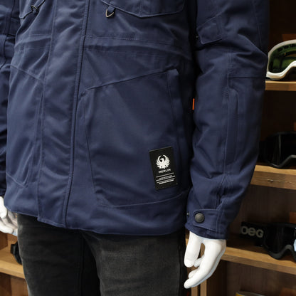 MERLIN マーリン 防寒最強 ナイロンウインタージャケット "Jagger Urban Utility D30 Jacket" 【ネイビー】