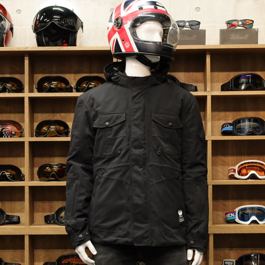 MERLIN マーリン 防寒最強 ナイロンウインタージャケット "Jagger Urban Utility D30 Jacket" 【ブラック】