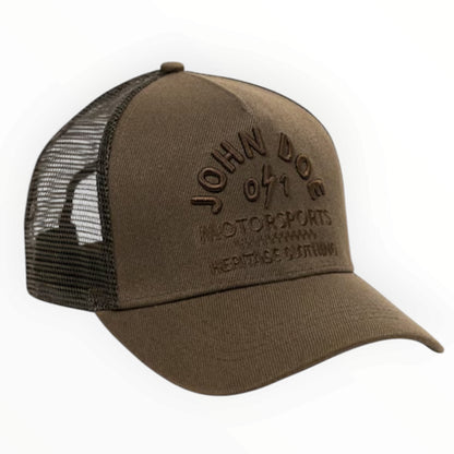 John Doe トラッカーキャップ  Heritage cap brown