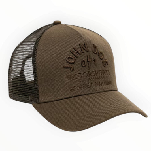 John Doe トラッカーキャップ  Heritage cap brown