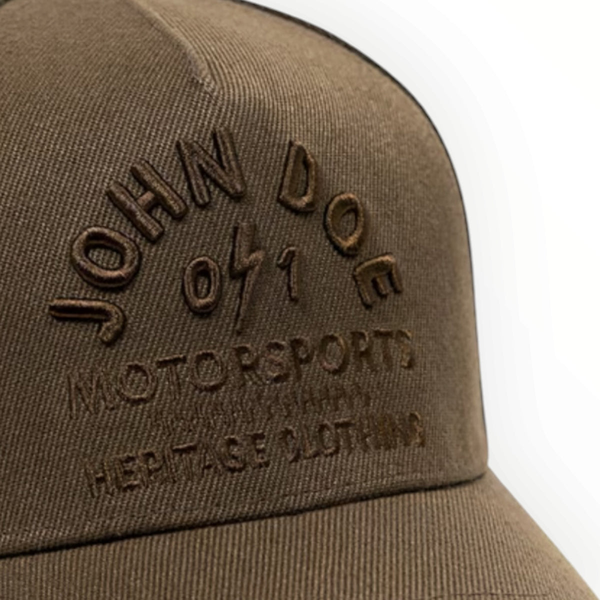 John Doe トラッカーキャップ  Heritage cap brown