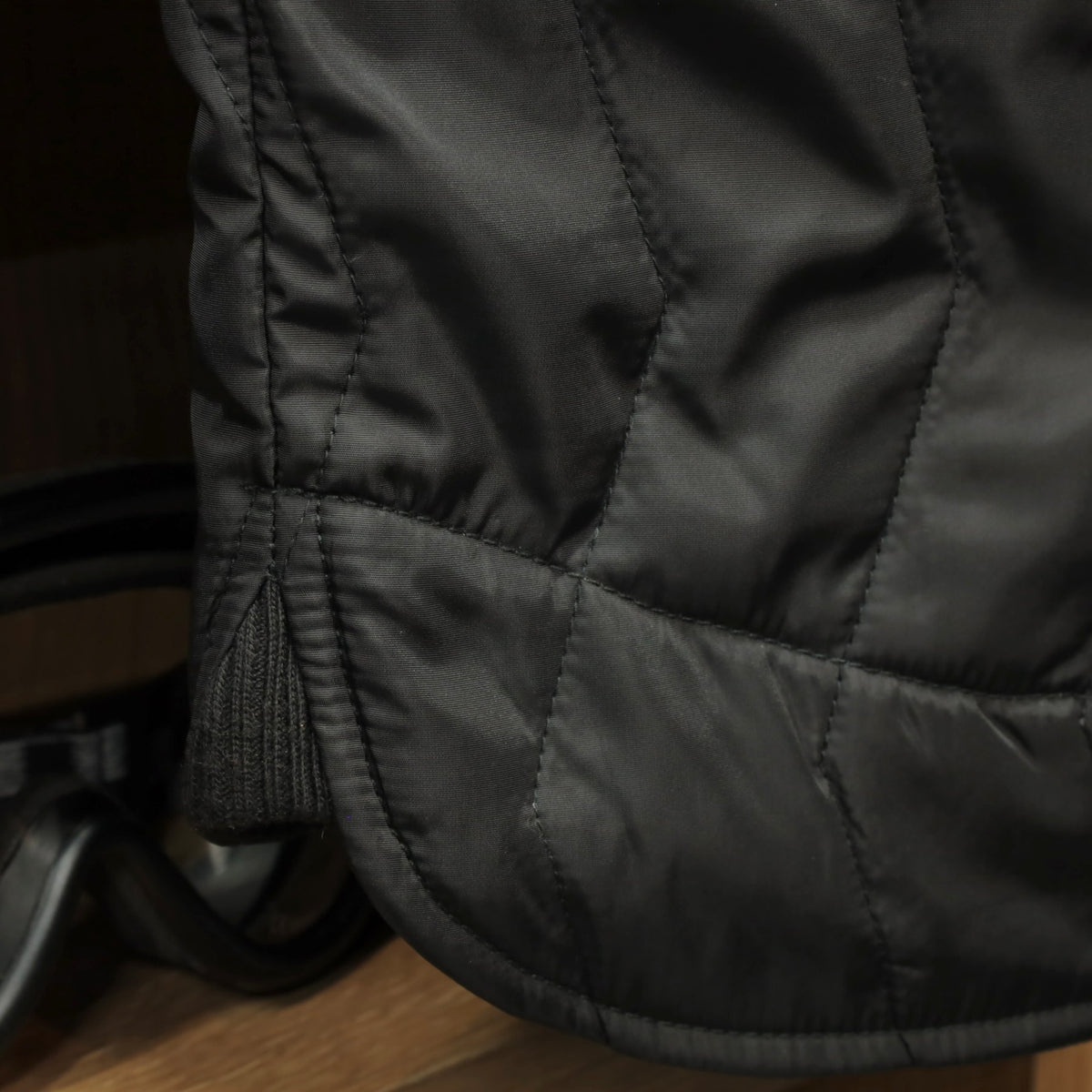 Roeg ローグ 中綿キルティング バイカーベスト "Victor vest"