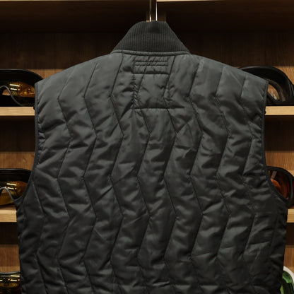 Roeg ローグ 中綿キルティング バイカーベスト "Victor vest"