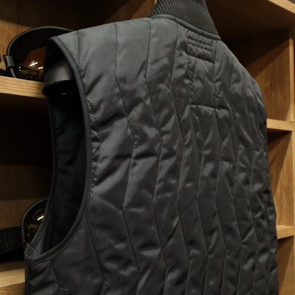 Roeg ローグ 中綿キルティング バイカーベスト "Victor vest"