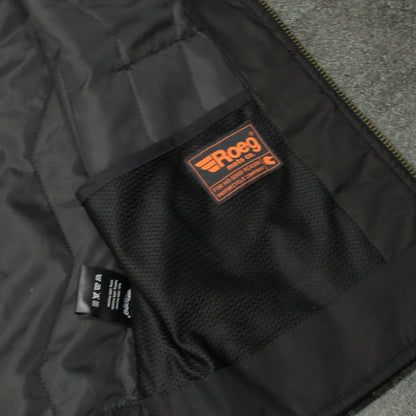 Roeg ローグ 中綿キルティング バイカーベスト "Victor vest"