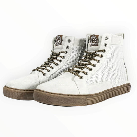 John Doe ライディングスニーカー Neo sneakers 【ホワイト/ブラウン】