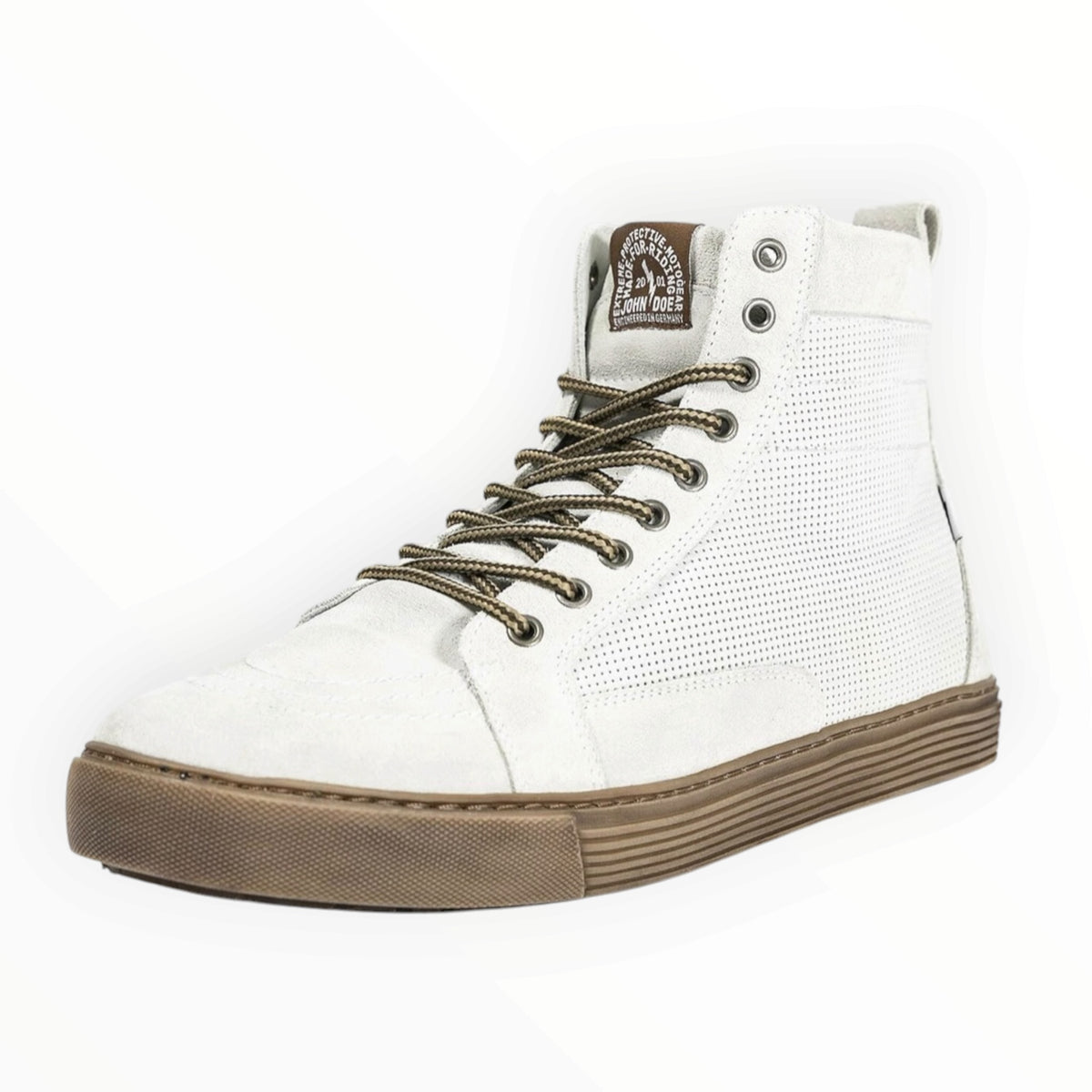 John Doe ライディングスニーカー Neo sneakers 【ホワイト/ブラウン】