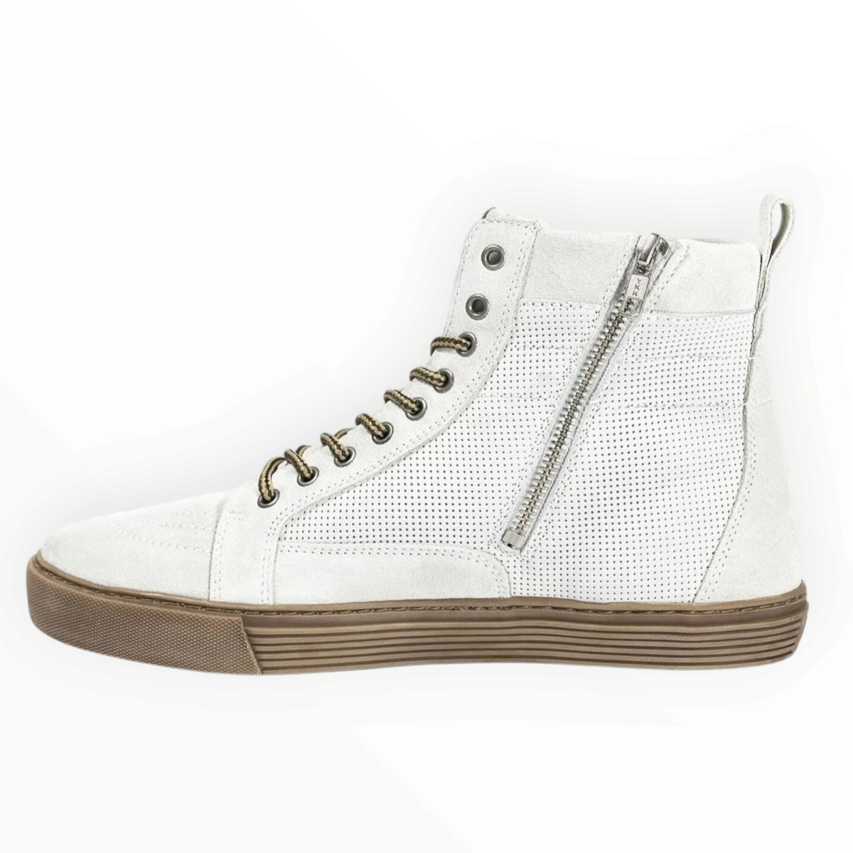 John Doe ライディングスニーカー Neo sneakers 【ホワイト/ブラウン】
