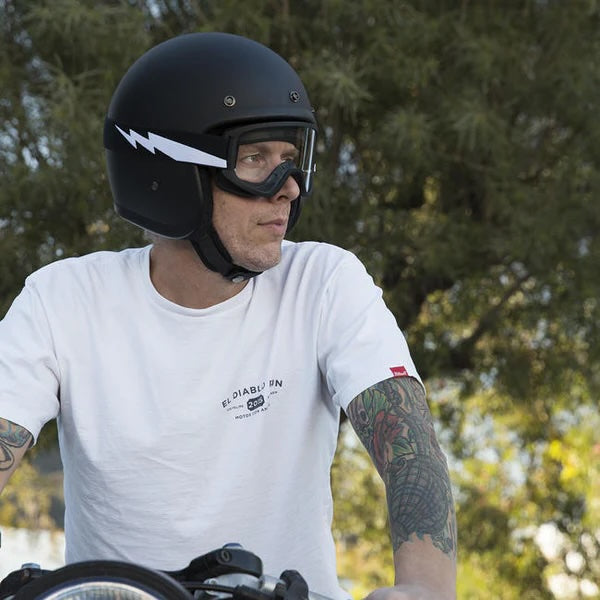 Biltwell ビルトウェル MOTO2.0 ゴーグル ボルト ブラック "Bolts Black"