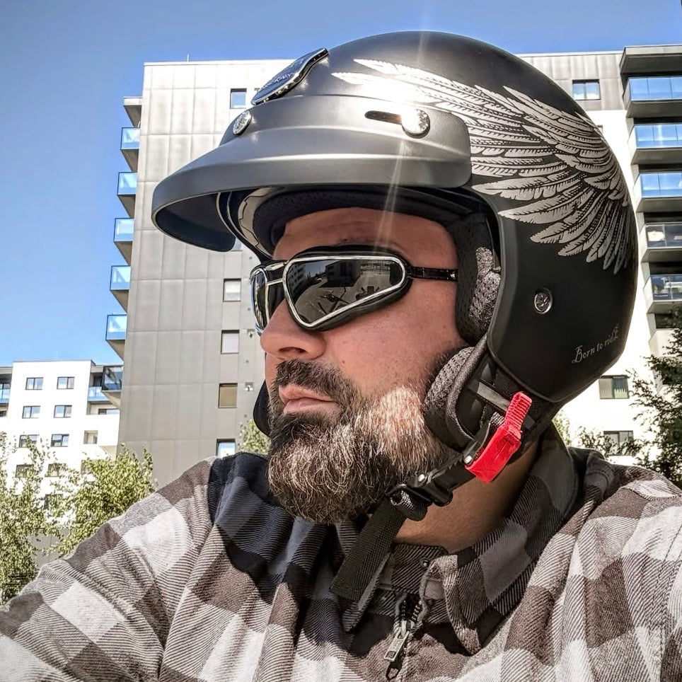 baruffaldi（バルファルディ）ゴーグル "EASY RIDER" イージーライダー【ブラック】