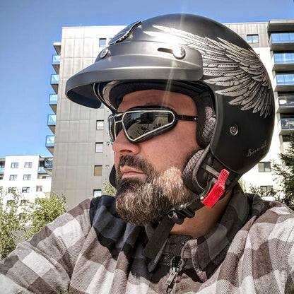 baruffaldi（バルファルディ）ゴーグル "EASY RIDER" イージーライダー【ブラック】