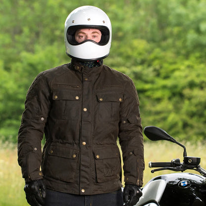 防寒最強 ワックスコットンジャケット "Yoxall II Waxed Cotton Jacket" 【オリーブ】
