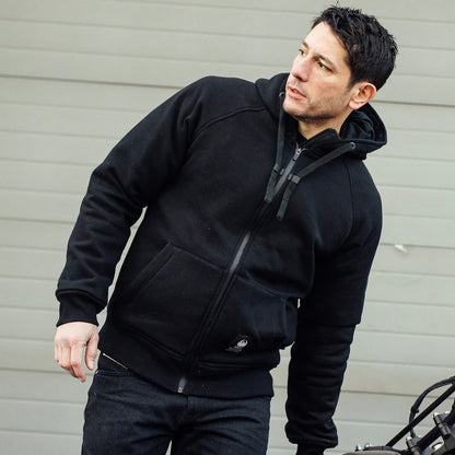 MERLIN マーリン 防水ライディングパーカー "Hamlin Hydro Kevlar Hoody" 【ブラック】
