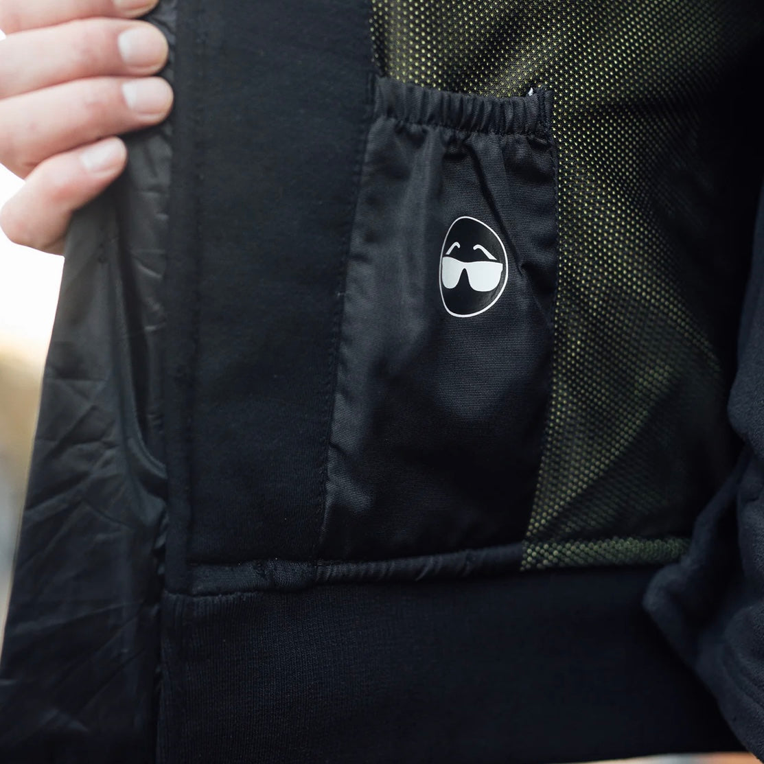 MERLIN マーリン 防水ライディングパーカー "Hamlin Hydro Kevlar Hoody" 【ブラック】