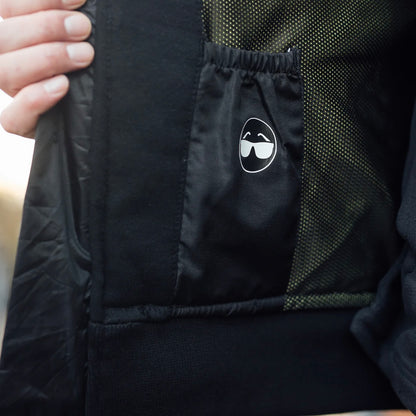 MERLIN マーリン 防水ライディングパーカー "Hamlin Hydro Kevlar Hoody" 【ブラック】