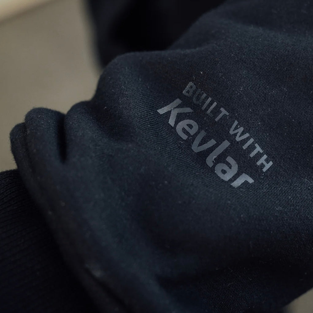 MERLIN マーリン 防水ライディングパーカー "Hamlin Hydro Kevlar Hoody" 【ブラック】