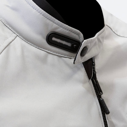 MERLIN マーリン 防水 オールシーズン ライディングジャケット "Taos Waterproof D3O Jacket" 【ホワイト/ブラック】