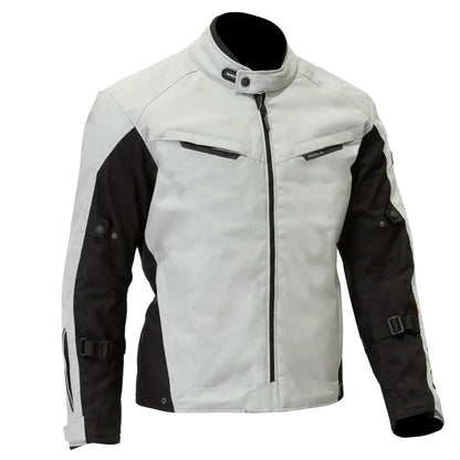MERLIN マーリン 防水 オールシーズン ライディングジャケット "Taos Waterproof D3O Jacket" 【ホワイト/ブラック】