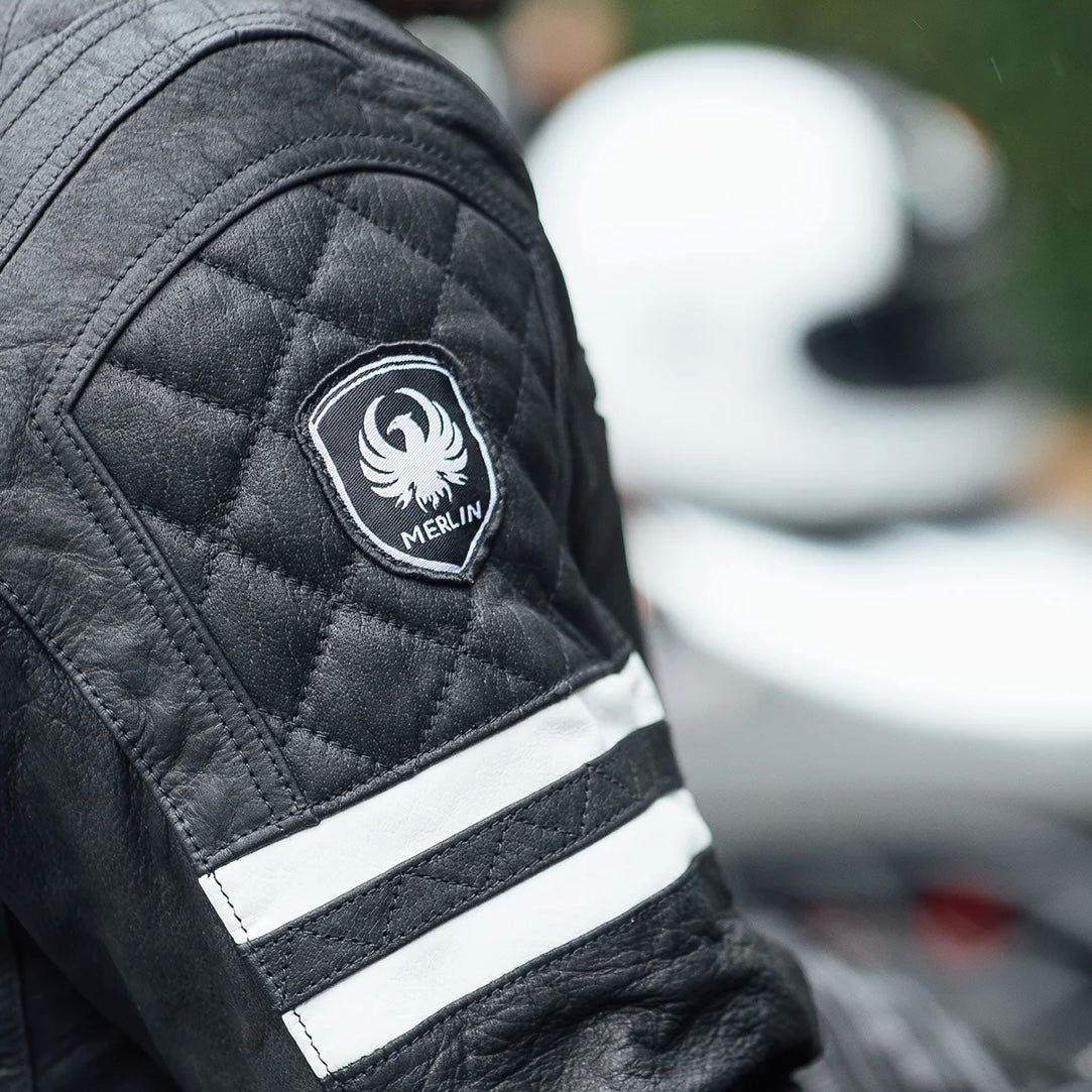 レザージャケット "Hixon II D3O® Leather Jacket" 【ブラック】