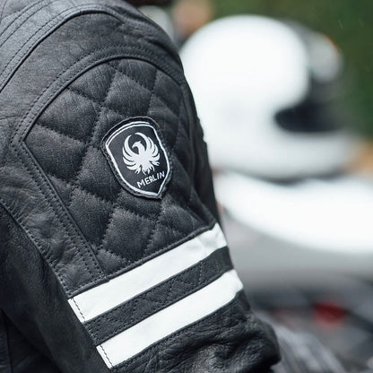 レザージャケット "Hixon II D3O® Leather Jacket" 【ブラック】